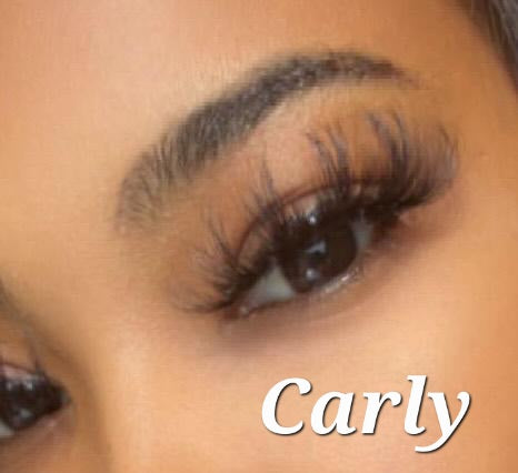 Carly – 25mm Dramatic Bold Wispy Mink Strip Lashes | Blink On Em