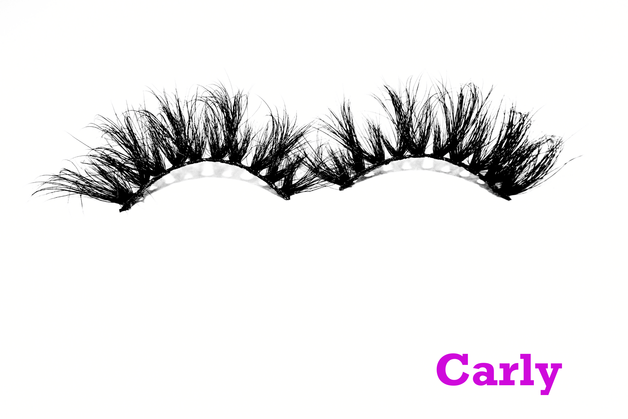 Carly – 25mm Dramatic Bold Wispy Mink Strip Lashes | Blink On Em