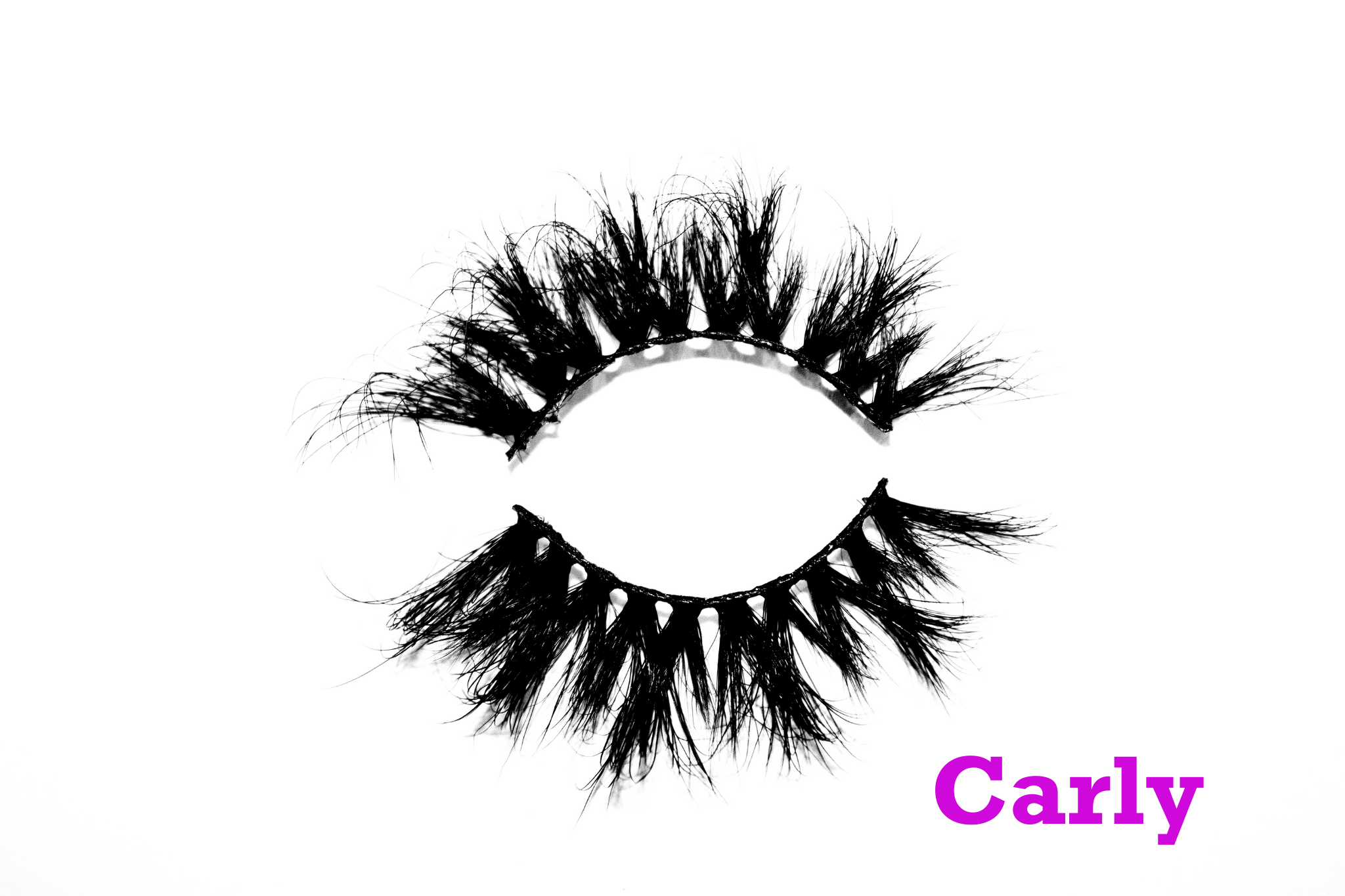 Carly – 25mm Dramatic Bold Wispy Mink Strip Lashes | Blink On Em