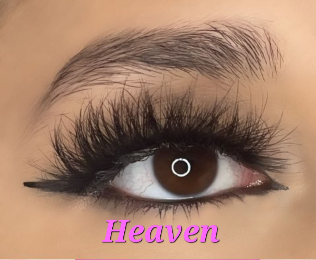 Heaven – 20mm Dramatic Wispy Mink Strip Lashes | Blink On Em