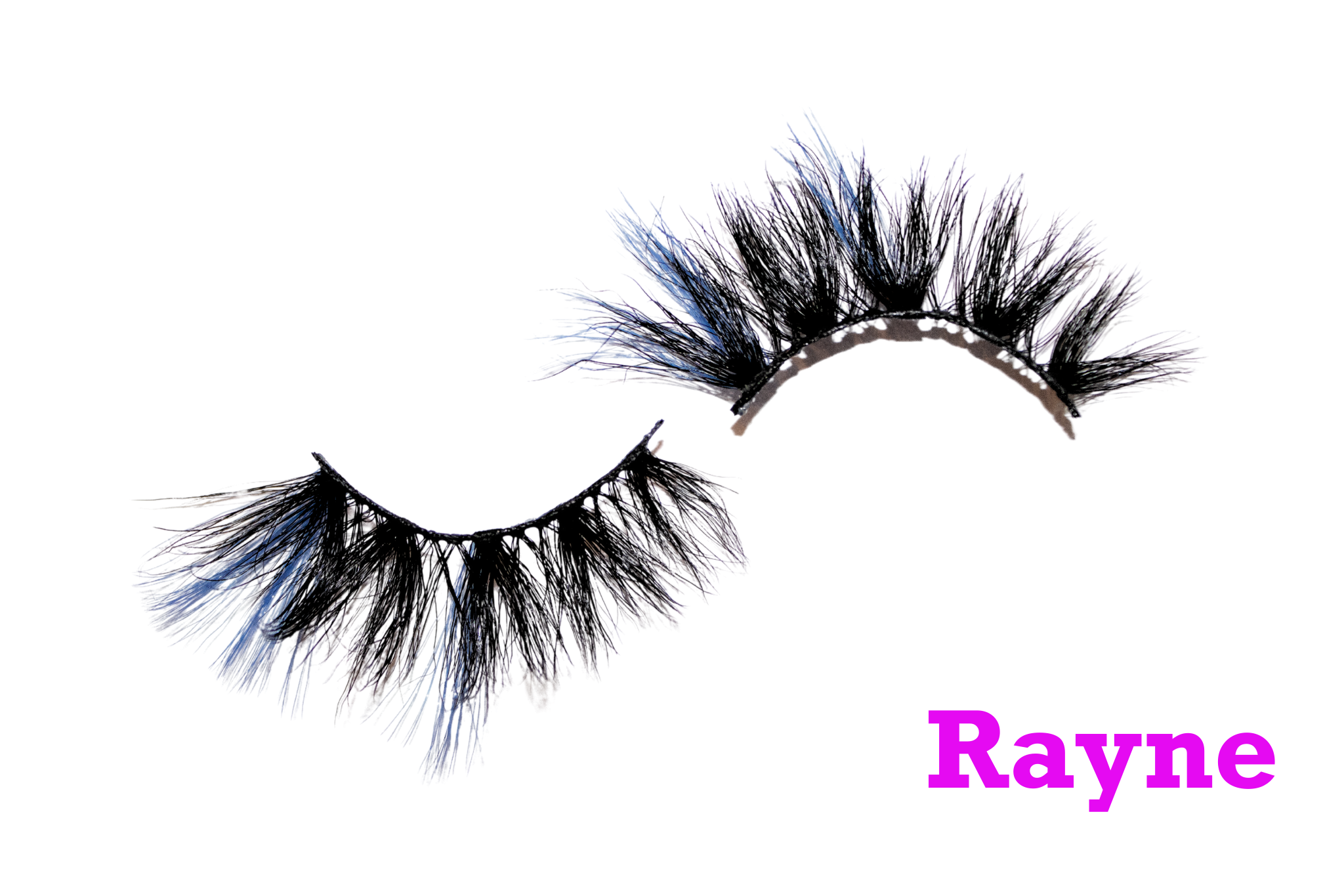 Rayne – 25mm Dramatic Color Mink Strip Lashes | Blink On Em