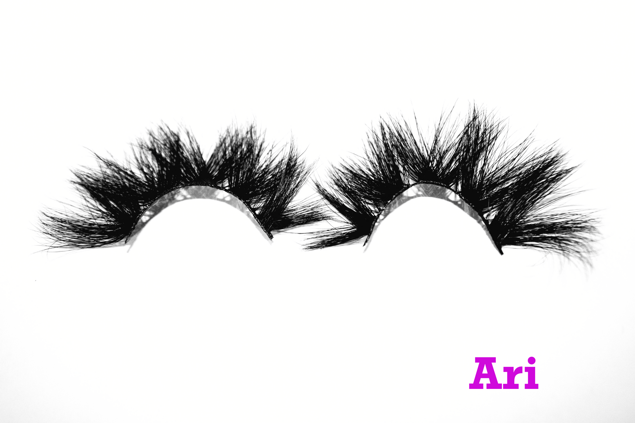 Ari – 25mm Dramatic Bold Wispy Mink Strip Lashes | Blink On Em