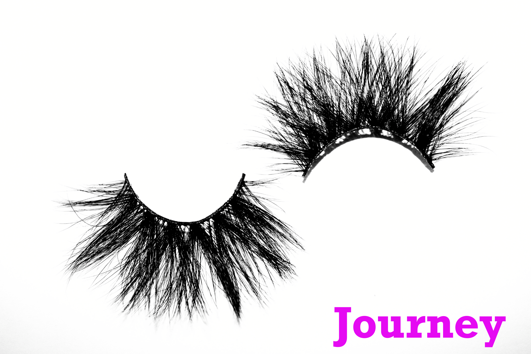 Journey – 25mm Dramatic Bold Wispy Mink Strip Lashes | Blink On Em