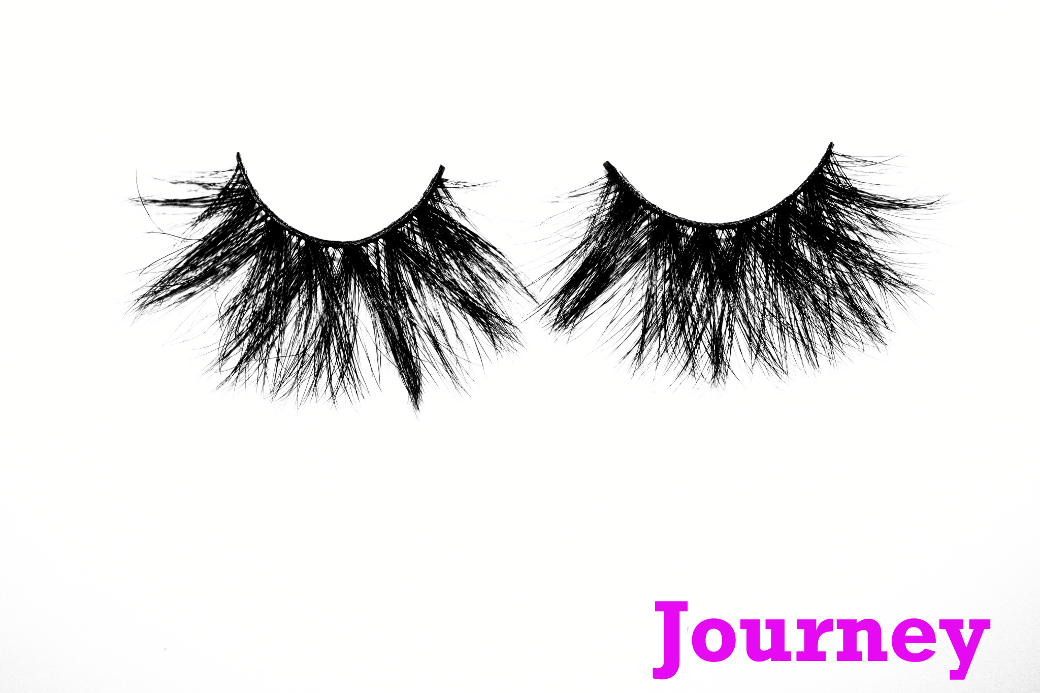 Journey – 25mm Dramatic Bold Wispy Mink Strip Lashes | Blink On Em