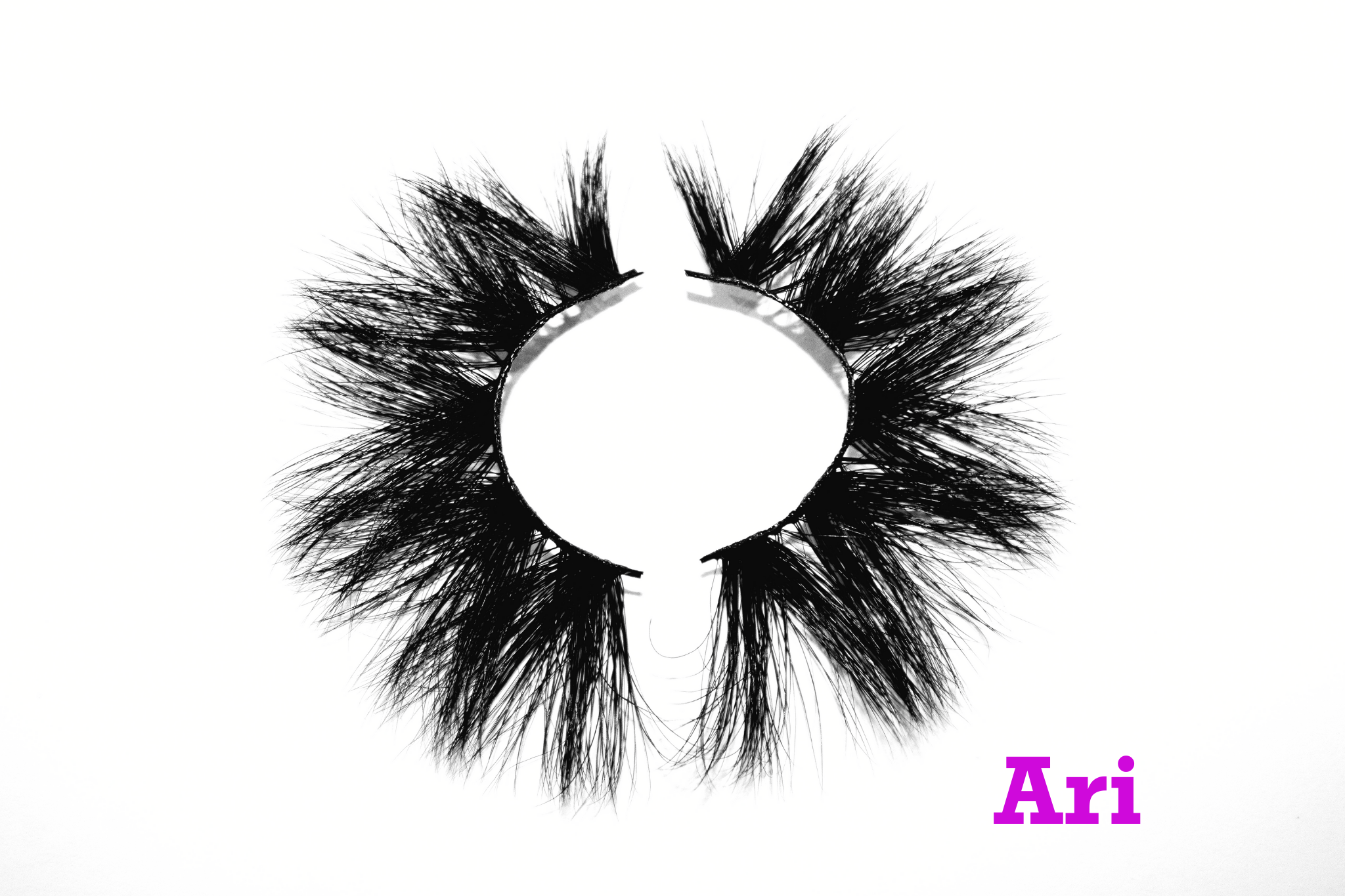Ari – 25mm Dramatic Bold Wispy Mink Strip Lashes | Blink On Em