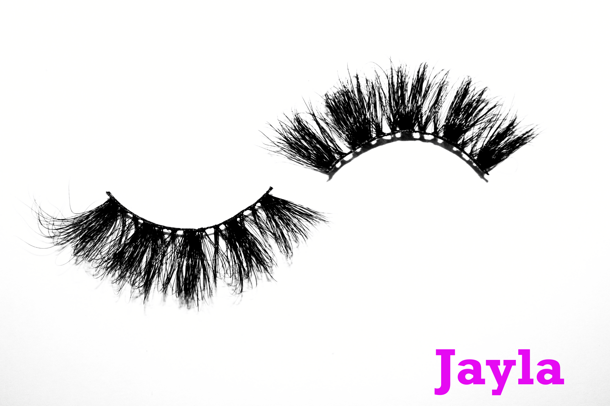 Jayla – 25mm Dramatic Bold Wispy Mink Strip Lashes | Blink On Em