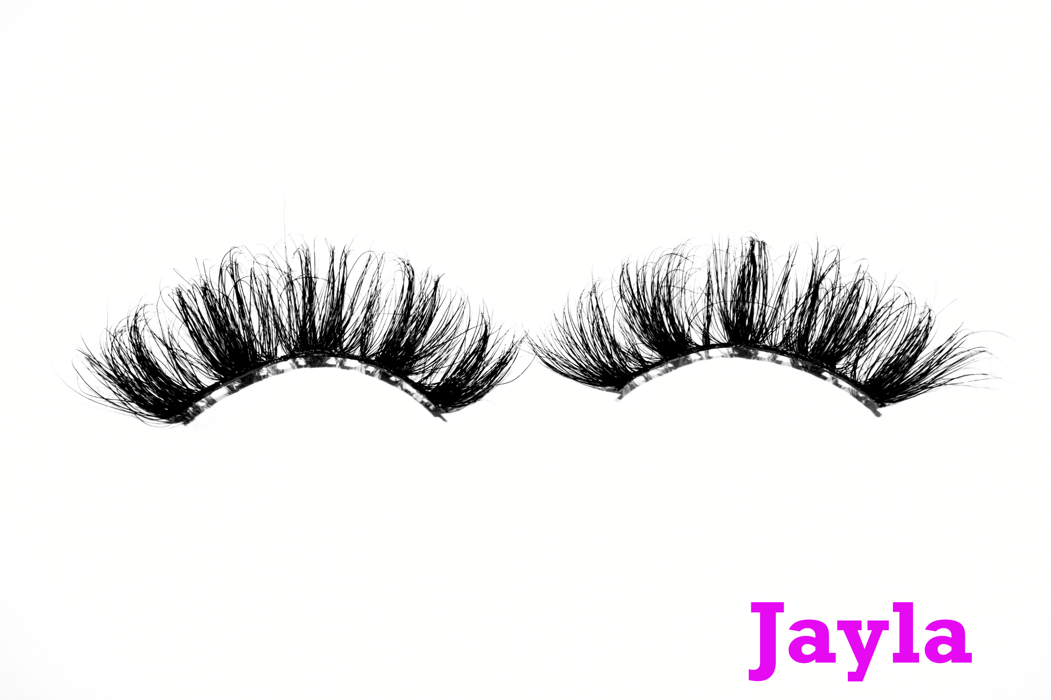 Jayla – 25mm Dramatic Bold Wispy Mink Strip Lashes | Blink On Em
