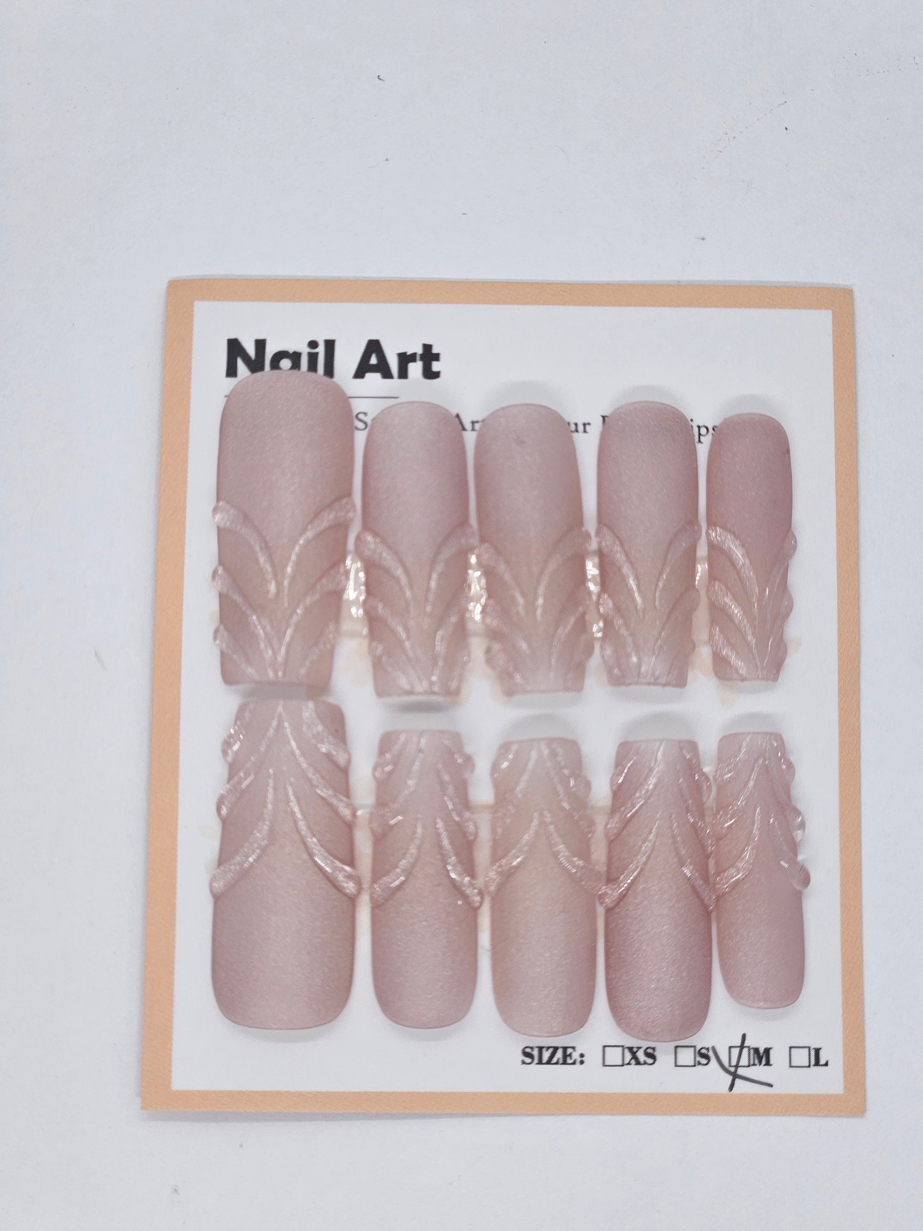 Quiet Luxury – Medium Square Press-On Nails