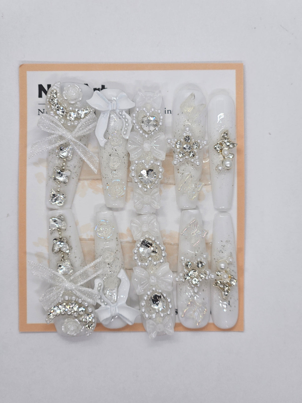 Here Comes The Bride Press-On Nails